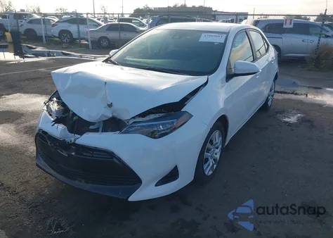 2018 Toyota Corolla Le from USA, damaged, VIN 2T1BURHE5JC076290